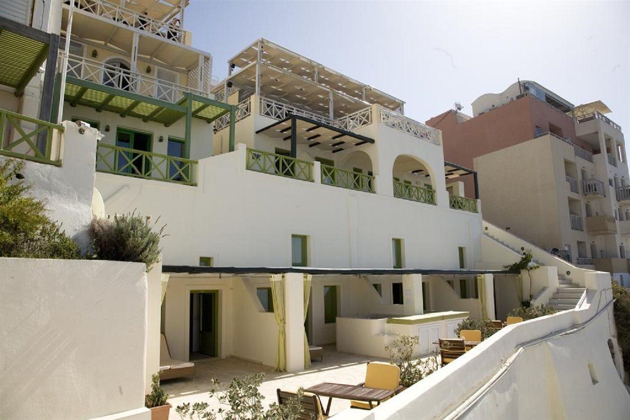 On The Cliff Hotel Fira  Bagian luar foto