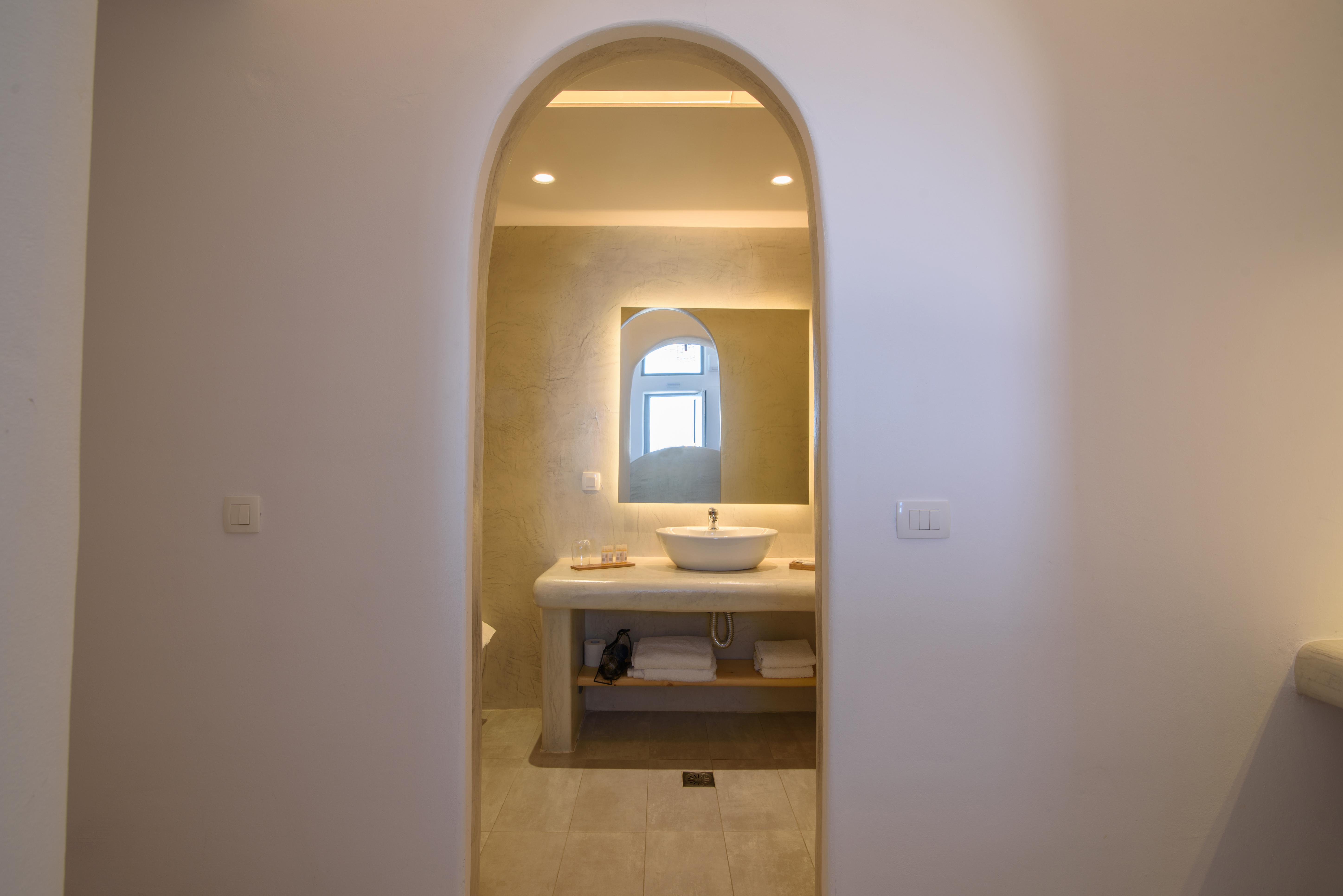 On The Cliff Hotel Fira  Bagian luar foto