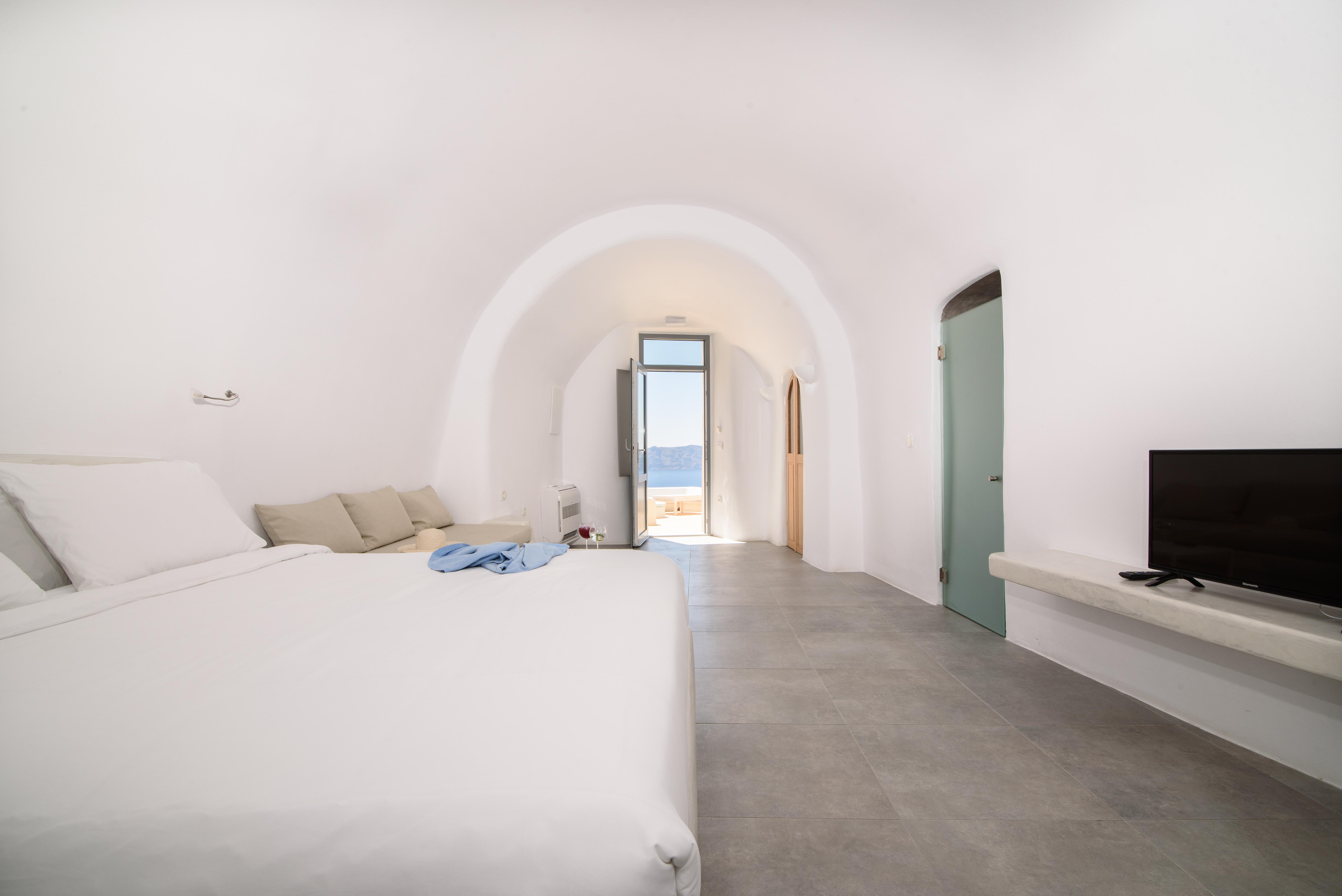 On The Cliff Hotel Fira  Bagian luar foto