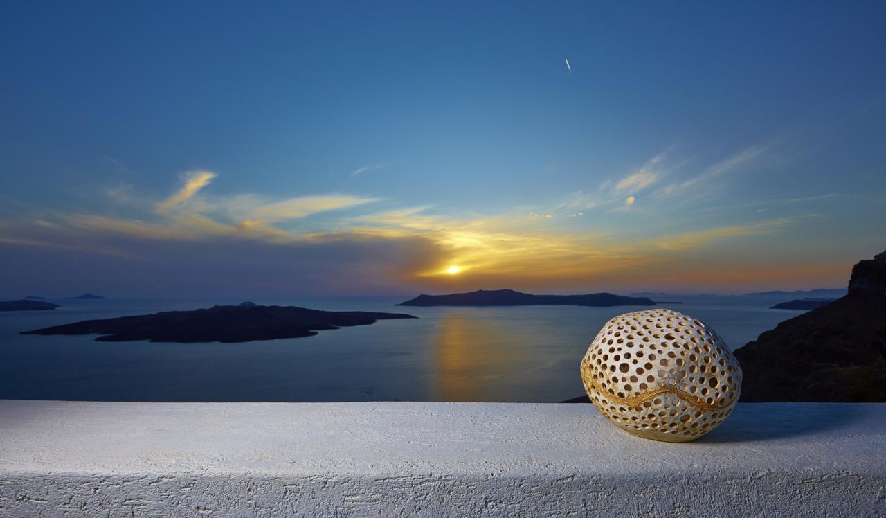 On The Cliff Hotel Fira  Bagian luar foto