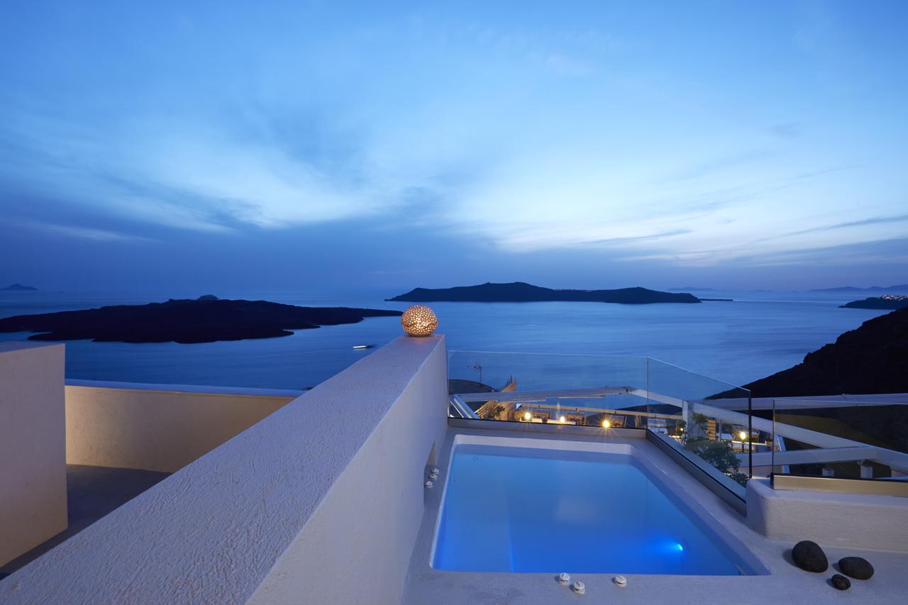 On The Cliff Hotel Fira  Bagian luar foto