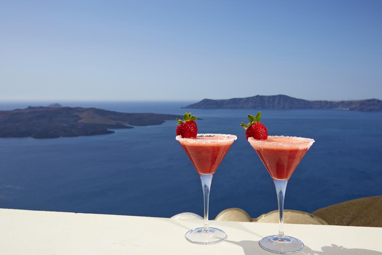 On The Cliff Hotel Fira  Bagian luar foto