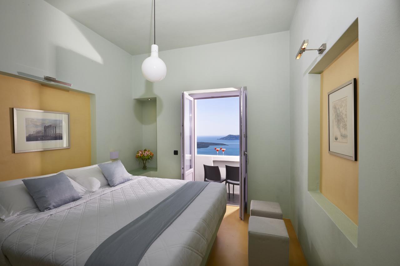 On The Cliff Hotel Fira  Bagian luar foto