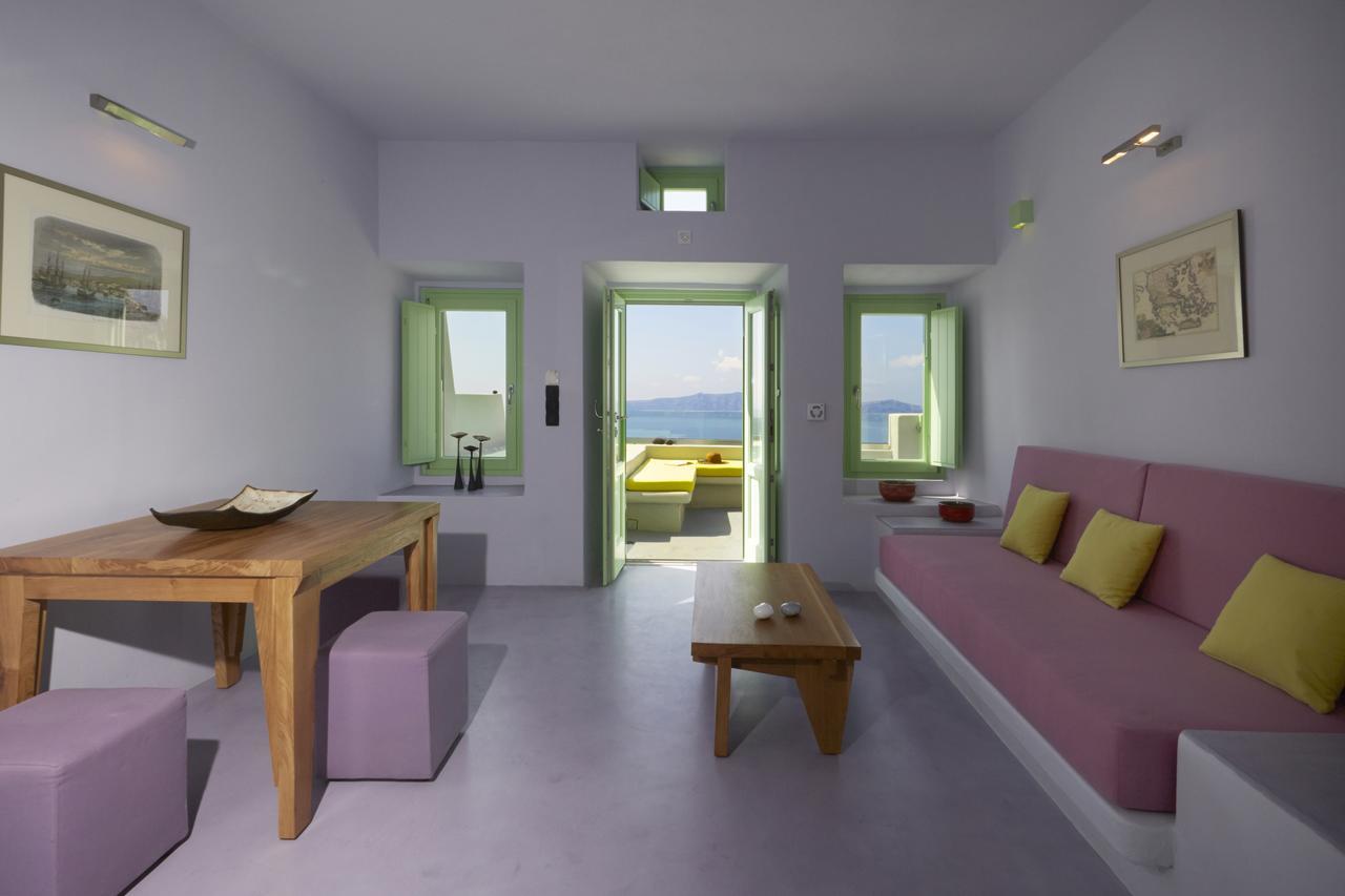 On The Cliff Hotel Fira  Bagian luar foto