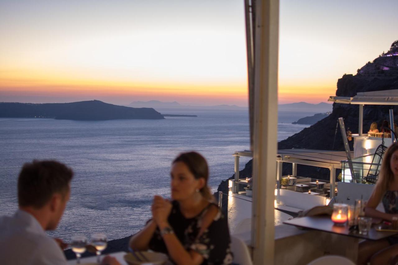 On The Cliff Hotel Fira  Bagian luar foto